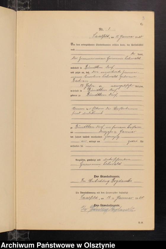 image.from.unit.number "Sterbe-Neben-Register Nr 1 - 29"