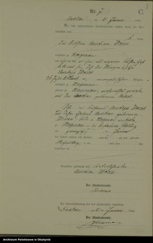 image.from.unit.number "Sterbe-Neben-Register nr 1 - 66"