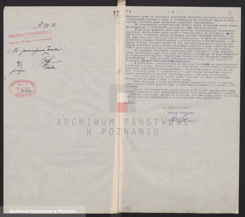 Obraz 13 z jednostki "Czarnków - akta delegata powiatowego."