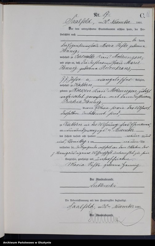 image.from.unit.number "-Sterbe-Neben-Register Nr 1 - 19"