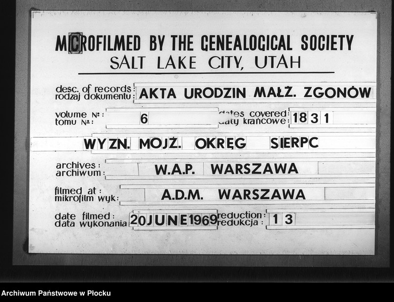 image.from.unit.number "Akta urodzeń, małżeństw i zgonów"