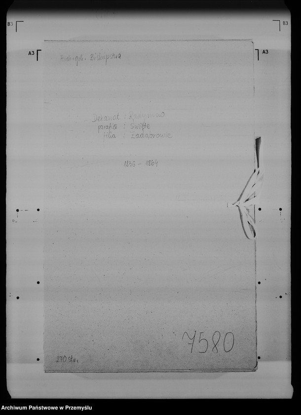 image.from.unit.number "[Kopie ksiąg metrykalnych parafii Święte z filią Zadąbrowie (dekanat Radymno)]"