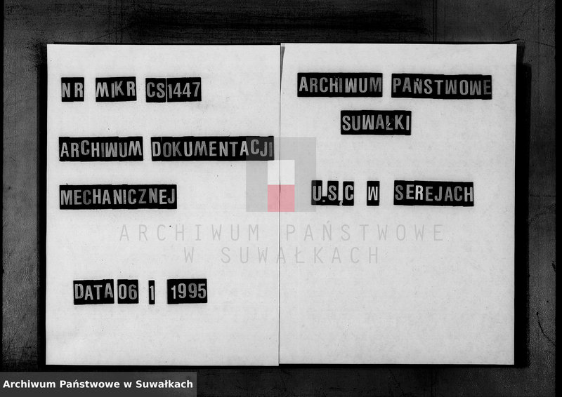 image.from.unit.number "Dokumenty k aktam brakosočetavšichsja Serejskago Rim.-kat. prichoda za 1909 god"