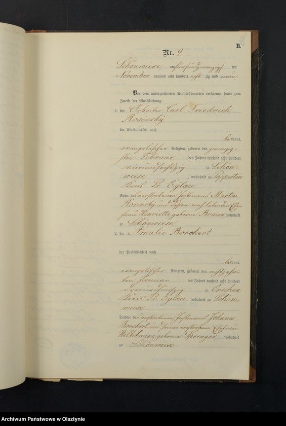 image.from.unit.number "Heiraths-Neben-Register Nr 1 - 9"