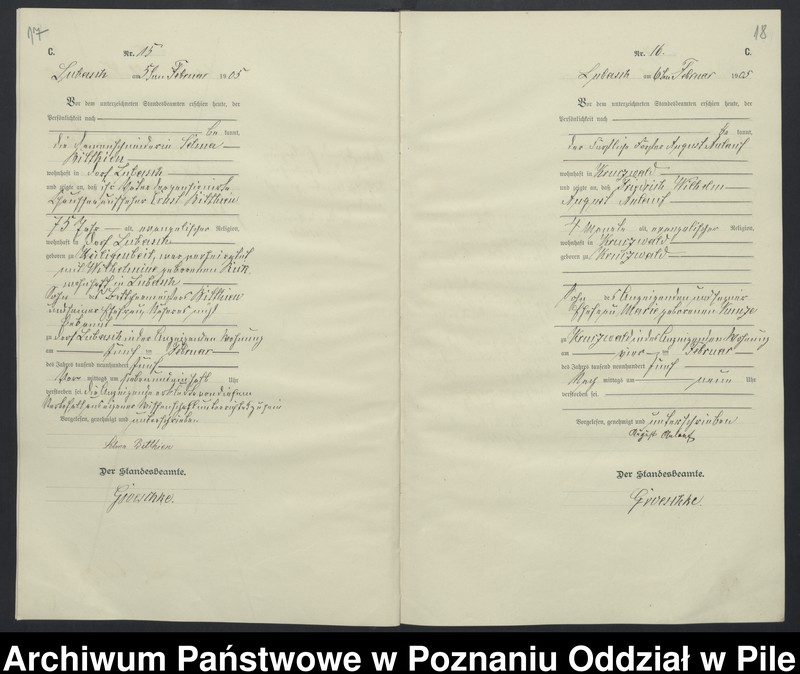 Obraz 12 z jednostki "Księga zgonów"