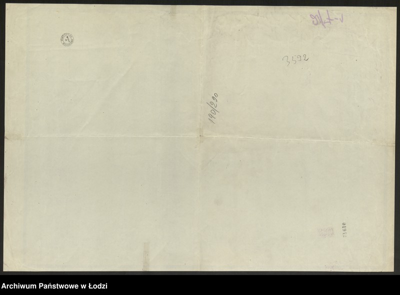 Obraz 2 z jednostki "Plan m. Łodzi 1:2000, odbitka. Sekcja NW21"