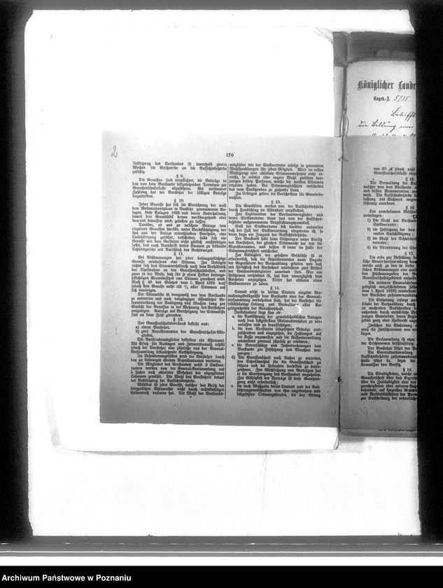 Obraz 6 z jednostki "Entwaesserung von Mścikowo im Kreise Obornik"