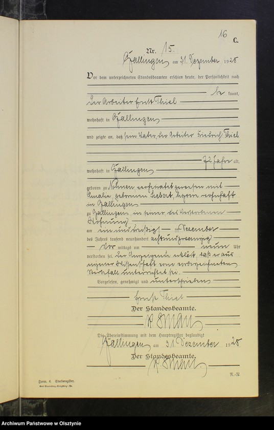 image.from.unit.number "Sterbe-Neben-Register Nr 1 - 15 [ Księga zgonów - wtóropis ]"