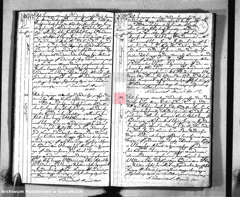 image.from.unit.number "Akta urodzonych w roku 1825 urzędnika stanu cywilnego gminy święto jeziorskiey w obwodzie seyneńskim województwa augustowskiego"