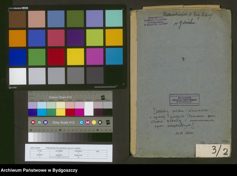 image.from.unit.number "[Układy polsko-niemieckie w sprawie przejęcia Pomorza przez władze polskie i unormowania spraw urzędniczych]"