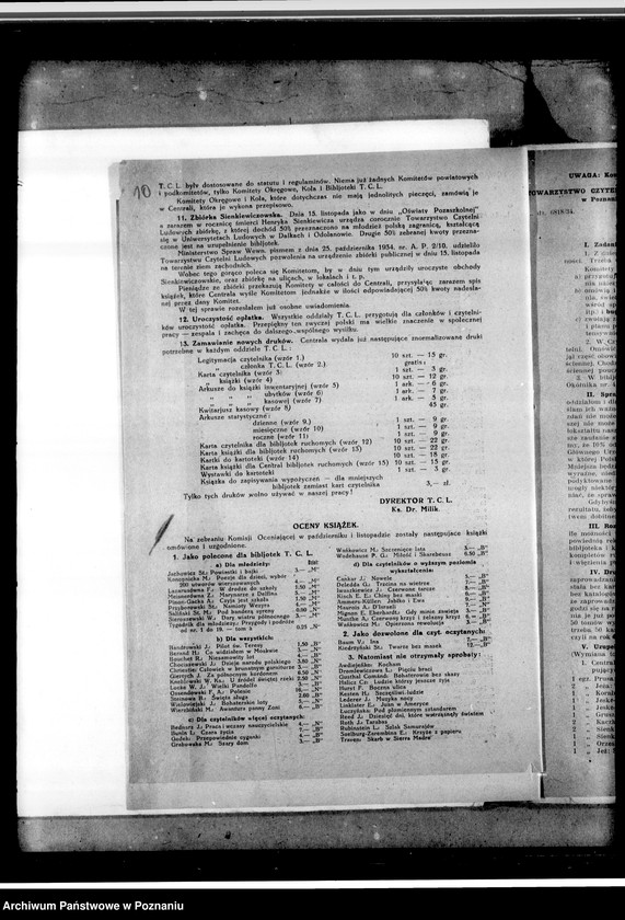 image.from.unit.number "Statut, sprawozdania, okólniki"