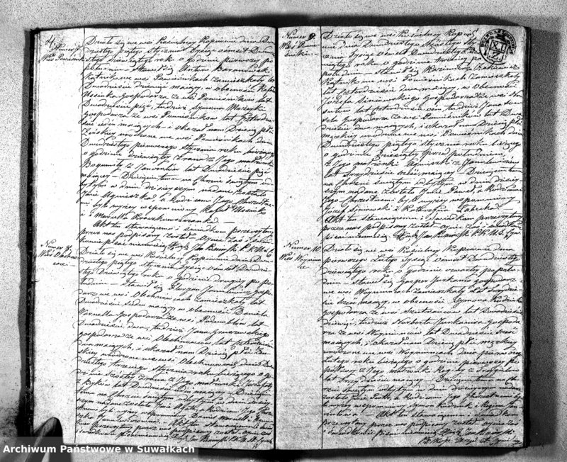image.from.unit.number "Kięga Duplikatu Zawierająca w sobie Akta Stanu Cywilnego od dnia 1-go Stycznia do dnia ostatniego Grudnia 1829 r. Urodzonych, Zaślubionych i Zmarłych w Parafii Kopciowskiey pro 1829 roku"