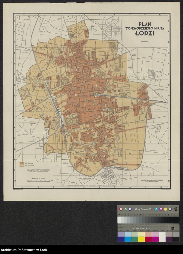 image.from.unit.number "Plan wojewódzkiego miasta Łodzi"