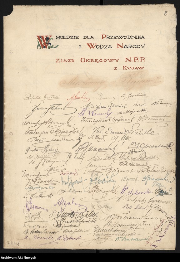 image.from.unit.number "Dyplomy i laurki przysłane H. Paderewskiej oraz hołdownicze"