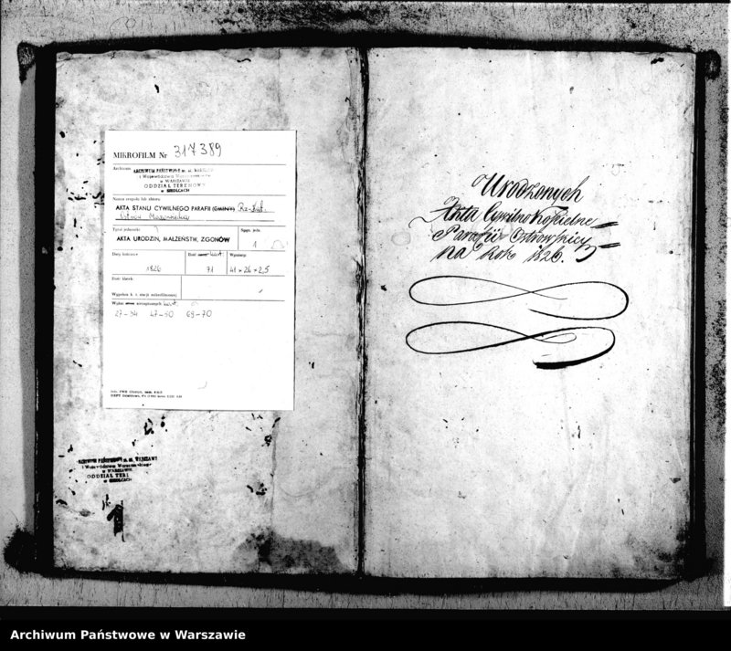 image.from.unit.number "Akta urodzeń, małżeństw i zgonów"