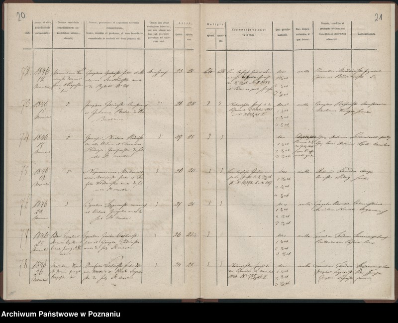 Obraz 13 z jednostki "Księga małżeństw"