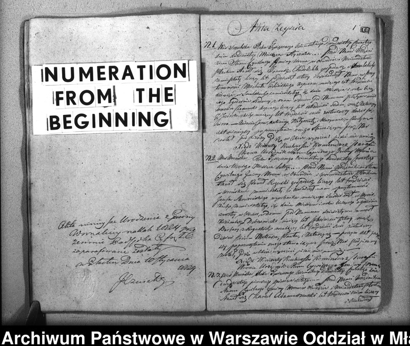 image.from.unit.number "Akta urodzeń, małżeństw, zgonów"