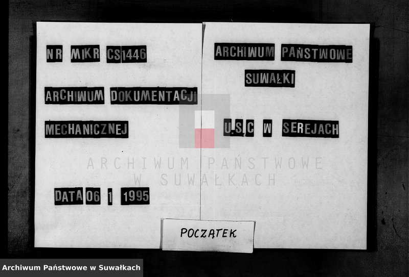 image.from.unit.number "Dokumenty k aktam brakosočetavšichsja Serejskago Rim.-kat. prichoda za 1907 god"