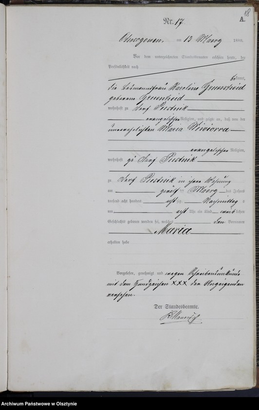 image.from.unit.number "Geburts-Haupt-Register Nr 1 - 78"