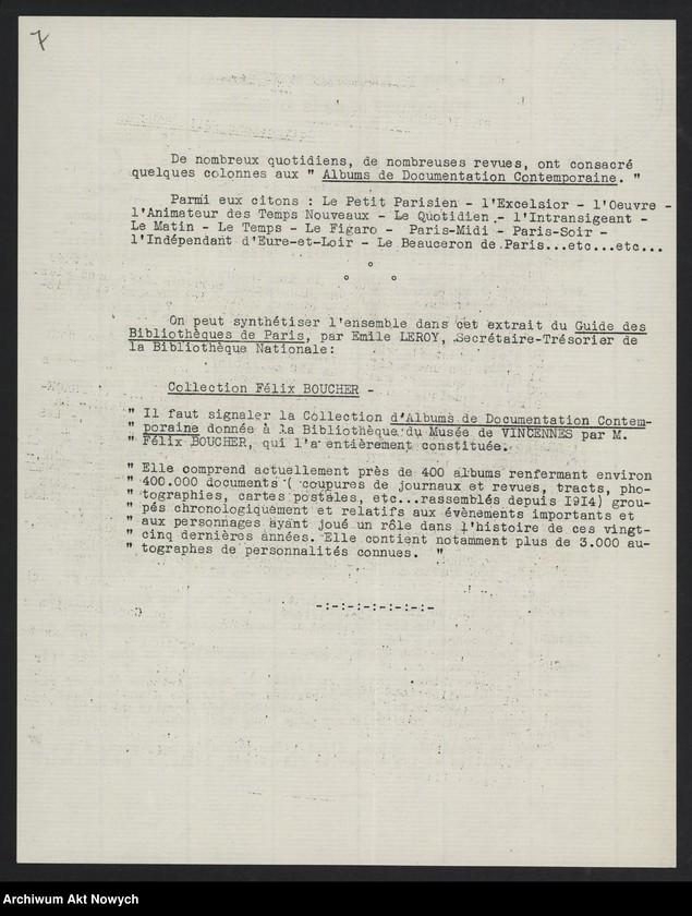 Obraz 9 z jednostki "Ambasada R.P. w Paryżu; L.4 (odpowiedzi)"