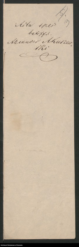 Obraz 8 z jednostki "A. betr. die Auskunft über Inländer Lit. A"