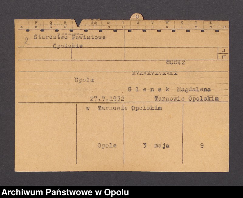 Obraz 4 z jednostki "[Kauczor Gertrud, ur. 04.03.1920 Kl. Strehlitz]"