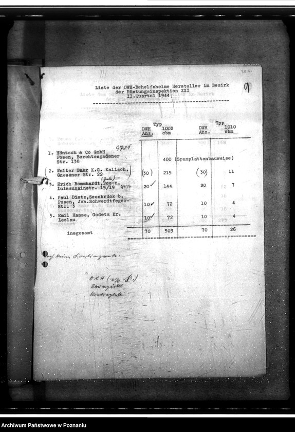 Obraz 13 z jednostki "D. W. H. - Behelfsheime aus fabrikfertigen Bauteilen"
