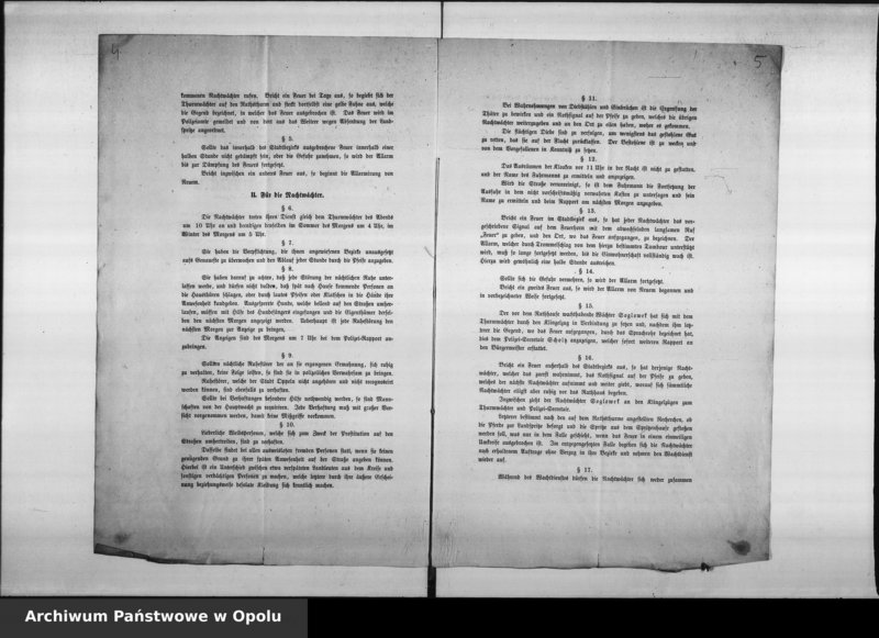 Obraz 7 z jednostki "Acta des Magistrats zu Oppeln betreffend die Anstellung eines Thurmwächters und Hauswarts"