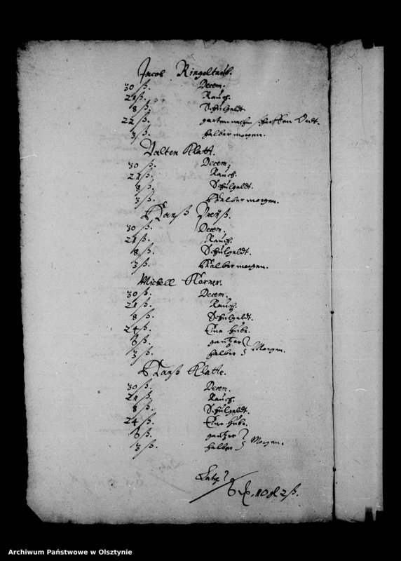 image.from.unit.number "Kirchen-Rechnung in Deutsch Eylau"