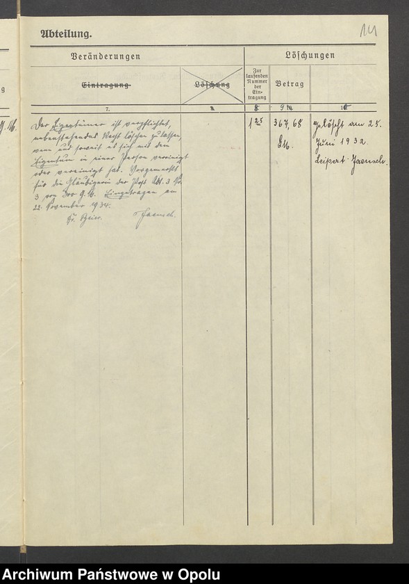 image.from.unit.number "Tabelle zu den Grundakten für Band VII, Bl. 247 Kohlsdorf Paul Drutschmann"
