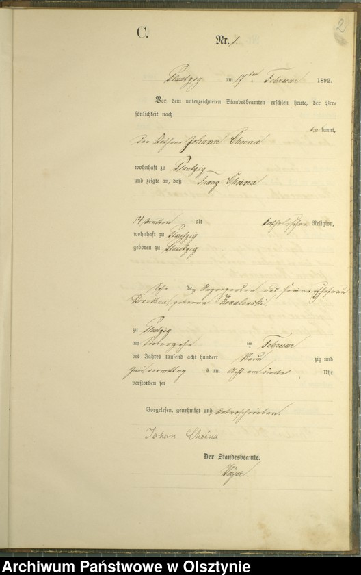 image.from.unit.number "Sterbe-Haupt-Register Nr 1 - 30"