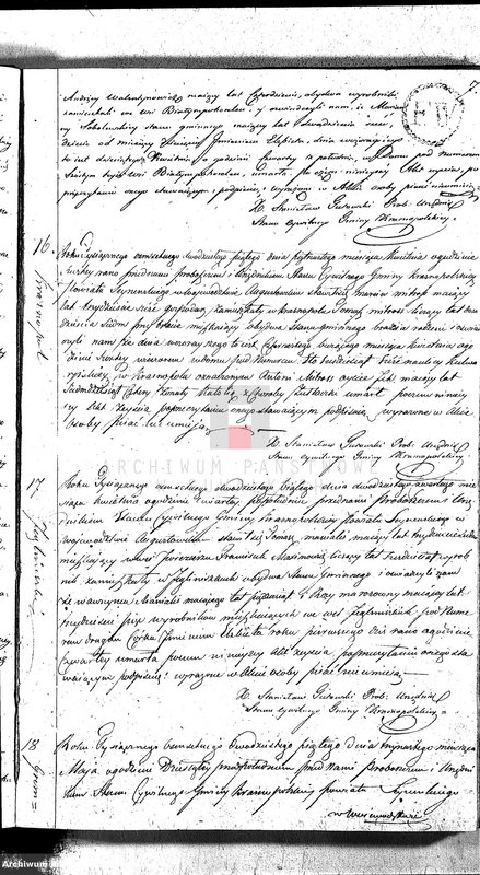 image.from.unit.number "Akta Zeszłych Gminy Krasnopolskiey Powiatu Seyneńskiego od 1-go Stycznia 1825. Województwo Augstowskie."