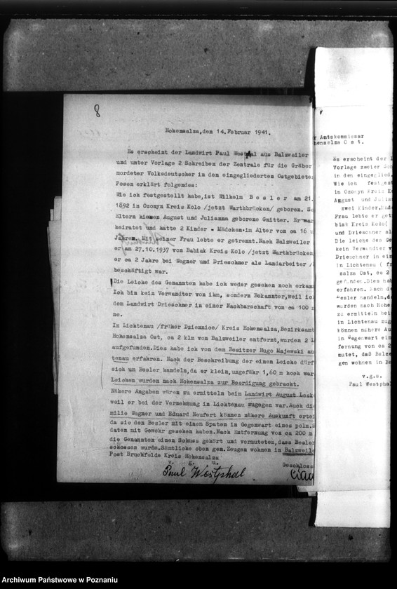 image.from.unit.number "Wilhelm Besler aus Balzweiler, Kreis Hohensalza (Inowrocław)"