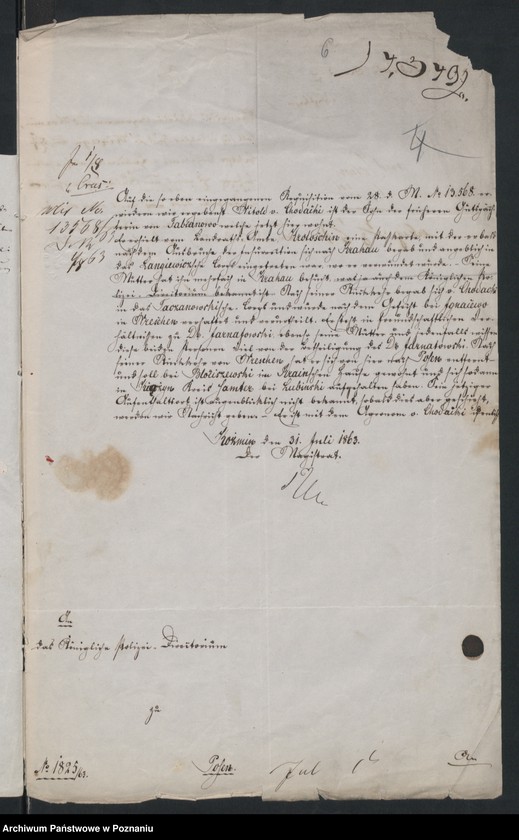 Obraz 9 z jednostki "A. betr. Witold von Chodacki aus Fabianowo"