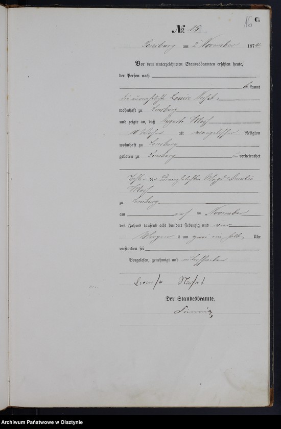 image.from.unit.number "Haupt-Sterbe-Register Nr 1 - 52"