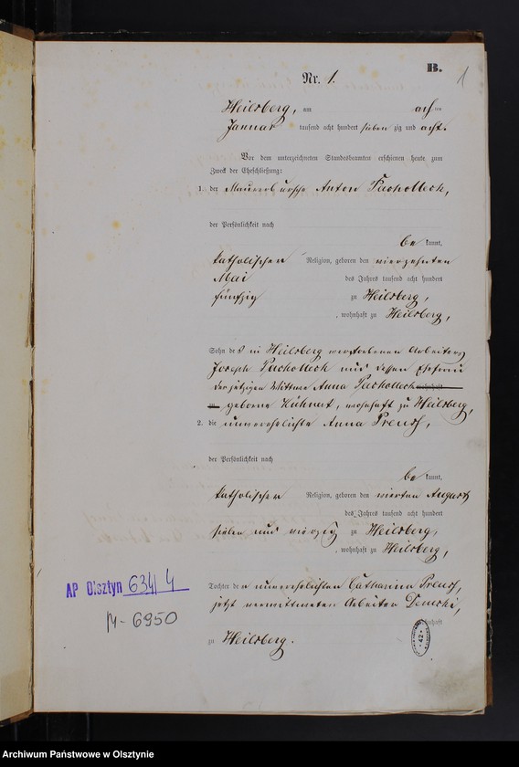 image.from.unit.number "Heiraths-Haupt-Register Nr 1 - 44"