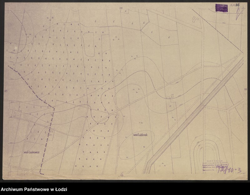 Obraz 3 z jednostki "Plan m. Łodzi 1: 2000. Sekcja SW 66"