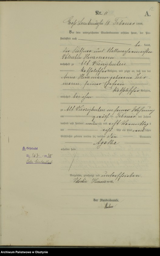 image.from.unit.number "Geburts-Haupt-Register Nr 1 - 119"