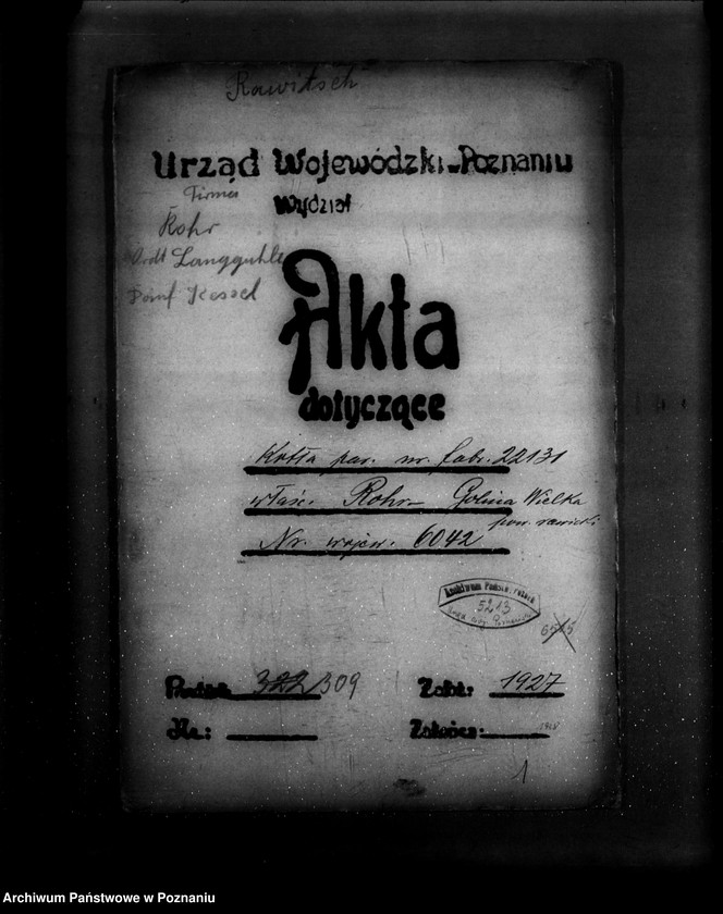 Obraz 4 z jednostki "Gorzelnia rolnicza W. Rohra w Golinie Wielkiej nr woj. kotła 6042"