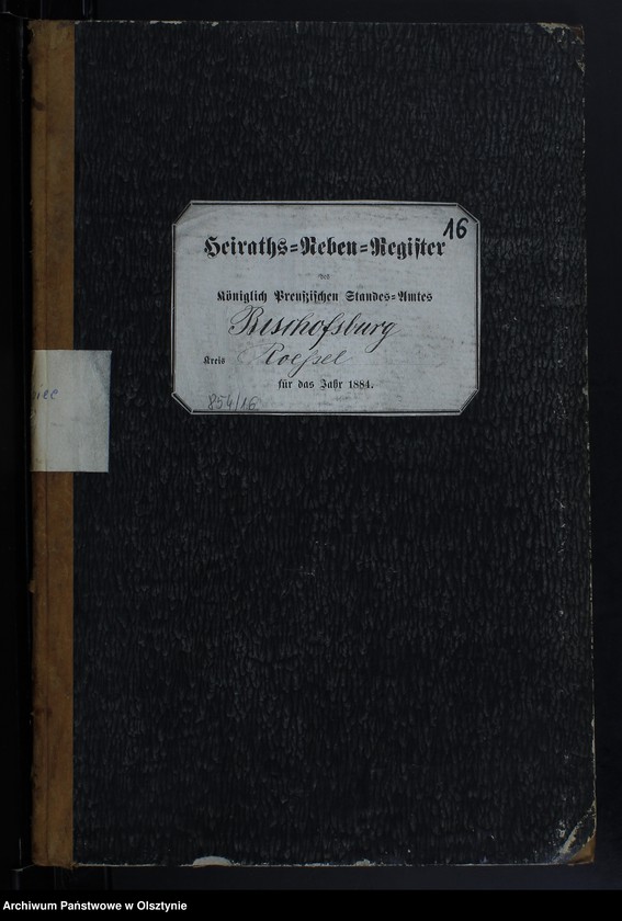 image.from.unit.number "Heiraths-Neben-Register Nr 1 - 32"