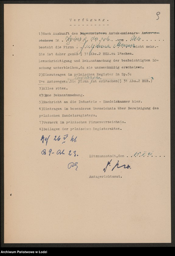 Obraz 11 z jednostki "Julianna Messner – mleczarnia – Zgierz"