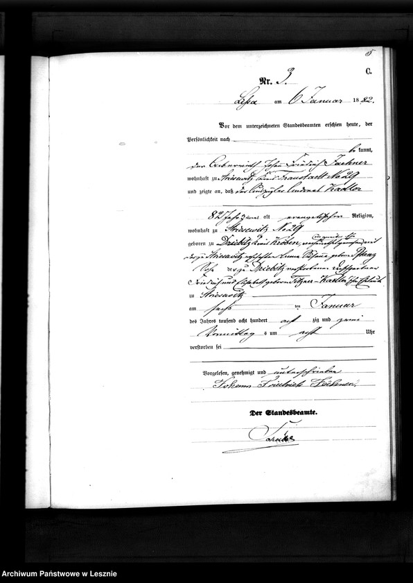 Obraz 6 z jednostki "[Księga zgonów - wieś]"