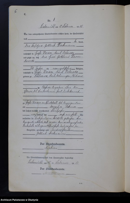 image.from.unit.number "Sterbe-Neben-Register Nr 1 - 81"