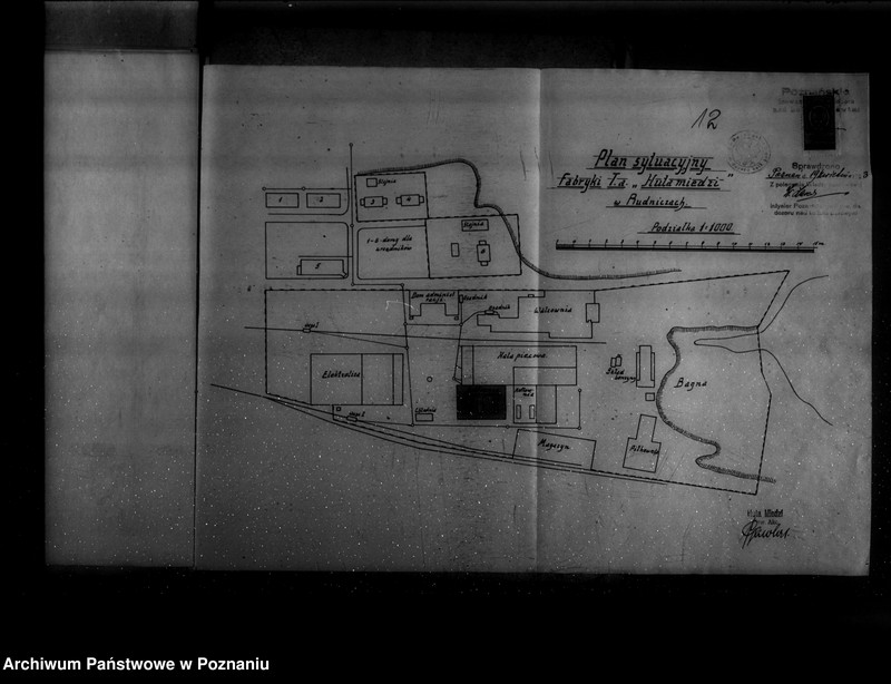 Obraz 16 z jednostki ""Huta miedzi" Towarzystwo Akcyjne Rudnicze powiat poznański nr porządkowy kotła 107"