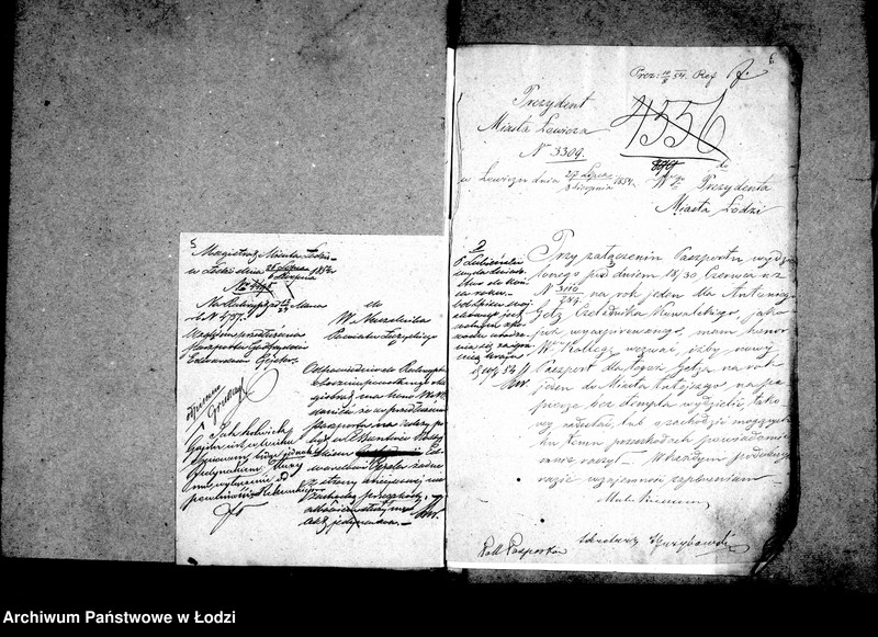 Obraz 9 z jednostki "Akta w przedmiocie paszportów"