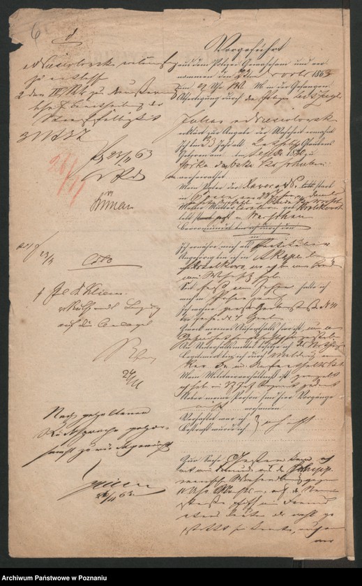 Obraz 9 z jednostki "A. betr. Julian von Niesiołowski"