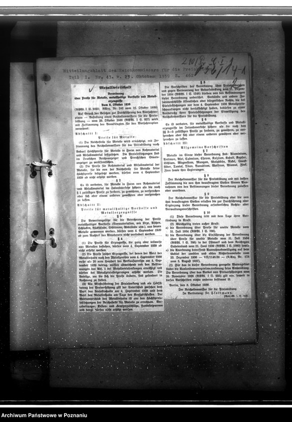 Obraz 6 z jednostki "Eisen- und Metallwirtschaft, sowie Preisbildung der Metallerzeugnisse"