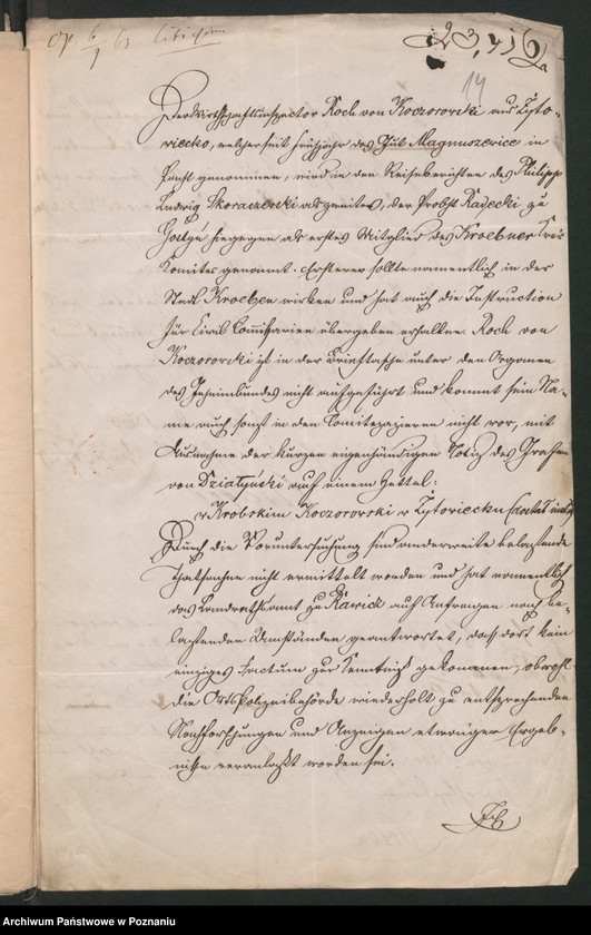 Obraz 18 z jednostki "A. betr. Familie von Koczorowski"