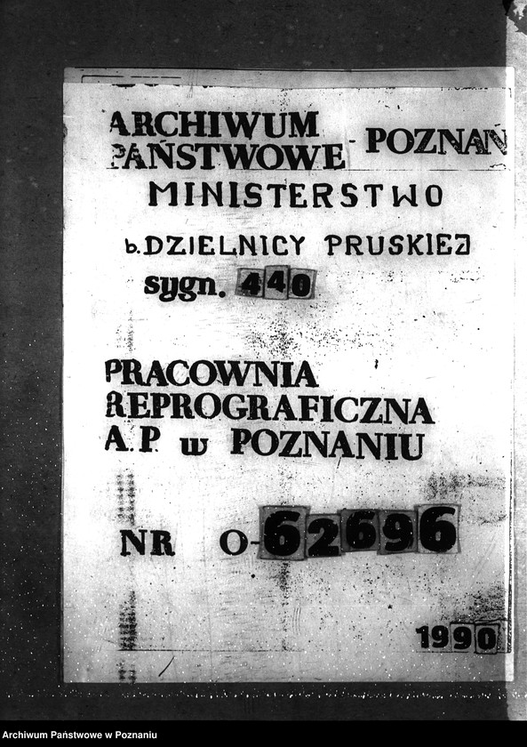 Obraz 1 z jednostki "Sprawy gospodarcze-ogólne Prezydium Rady Ministrów - okólniki 1920"