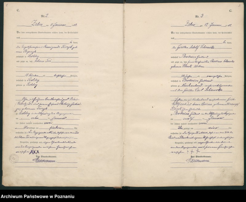 Obraz 4 z jednostki "Sterbe-Haupt-Register"